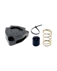 Torque Solution Blow Off BOV Sound Plate (Black) 14+ Kia Forte Koup Turbo - TS-SP2-KFBK