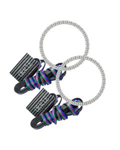 Oracle Toyota Tacoma 05-11 LED Fog Halo Kit - ColorSHIFT - 1200-333