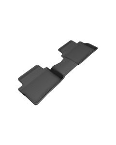3D MAXpider 2019-2020 Hyundai Veloster Kagu 2nd Row Floormats - Black - L1HY08921509