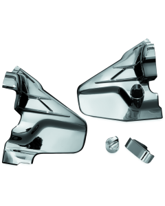 Kuryakyn Louvered Transmission Cover 01-17 Honda GL1800 Chrome - 7366