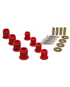 Energy Suspension 6/95-04 Toyota Pick Up 4W (Exc T-100/Tundra) Red Front Control Arm Bushing Set - 8.3115R