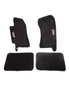 NRG Floor Mats - 04-07 Subaru WRX STI (STi Logo) - 4pc. - FMR-400