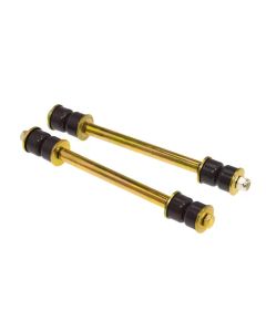 Prothane Universal End Link Set - 7 3/8in Mounting Length - Black - 19-419-BL