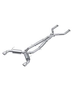 MBRP 3" Dual Split Rear Catback Infiniti Q50 2016-2022 - S4405304