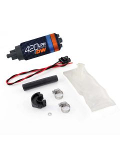 Deatschwerks DW420 Series 420lph In-Tank Fuel Pump w/ Install Kit For 94-02 Nissan S14/S15 - 9-421-1024