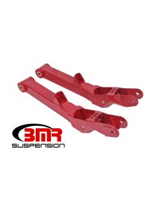 BMR 10-15 5th Gen Camaro Non-Adj. Rear Lower Control Arms (Polyurethane) - Red - TCA028R