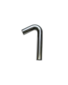 Vibrant 1.75in O.D. T304 SS 120 deg Mandrel Bend 4in x 12in leg lengths (1.75in Centerline Radius) - 13004