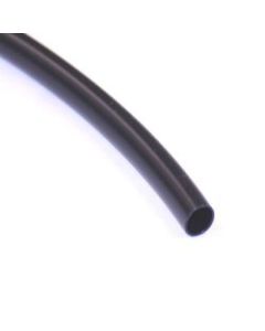 NAMZ Extruded PVC Tubing Black Wire Loom (1/4in.) - 8ft. Section - NETR-014