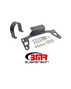 BMR 11-14 S197 Mustang Front Driveshaft Safety Loop - Black Hammertone - DSL017H