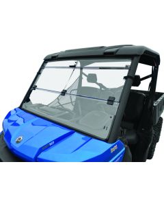 QuadBoss 16-22 Can-Am Defender HD10 Windbreak Folding Windshield - 375784