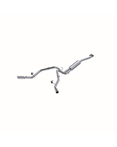 MBRP Aluminized Steel 2.5" Catback Dual Split Side Chevrolet Silverado | GMC Sierra 1500 Classic 4.8 - S5022AL