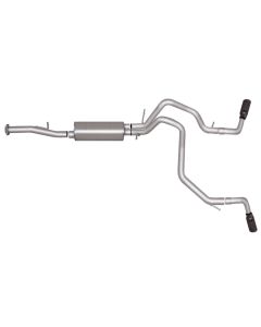 Gibson 07-12 Chevrolet Avalanche LS 5.3L 2.25in Cat-Back Dual Extreme Exhaust - Aluminized - 5572