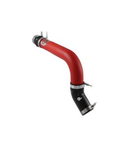 aFe BladeRunner 3in Red Intercooler Tube Hot Side w/Couplings 13-14 Dodge RAM Diesel 6.7L (td) - 46-20138-R