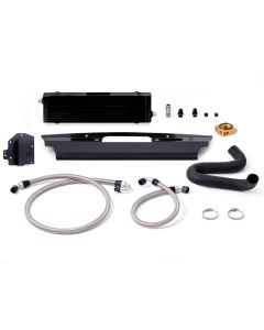 Mishimoto 15-17 Ford Mustang GT Right-Hand Drive Thermostatic Oil Cooler Kit - Black - MMOC-MUS8-15TBKRHD