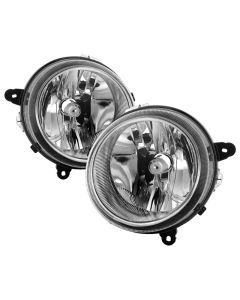xTune 07-17 Jeep Patriot (w/o Auto Leveling Lights) OEM Style Headlights - Chrome (HD-JH-JPA07-OE-C) - 9042751