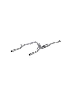 MBRP T409 Stainless Steel 2.5" Catback Dual Split Rear Chevrolet Silverado | GMC Sierra 1500 Classic - S5016409