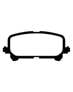 EBC 14+ Acura MDX 3.5 Yellowstuff Rear Brake Pads - DP43025R