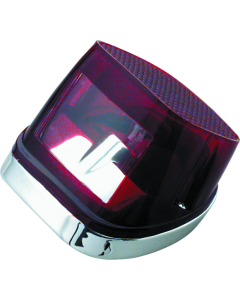 Bikers Choice 73-98 Big Twin And Sportster Replacement Taillight Red Replaces H-D 68008-73B - 490651