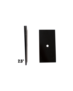 Fishbone Offroad Universal 2.5in Leaf Spring Shim - Black - FB27369