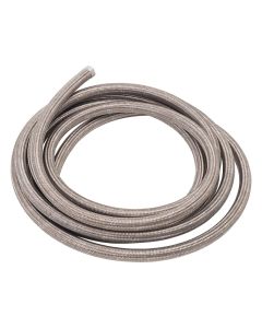 Russell Performance -8 AN ProFlex Stainless Steel Braided Hose (Pre-Packaged 6 Foot Roll) - 632110