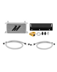 Mishimoto 79-93 Ford Mustang 5.0L Thermostatic Oil Cooler Kit - Silver - MMOC-MUS-79T