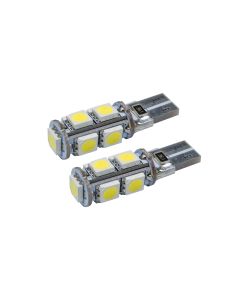 Oracle T10 9 LED 3 Chip SMD Bulbs (Pair) - Cool White - 4804-001