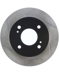 StopTech Power Slot Slotted 89-98 240SX w/ or w/o ABS 4 Lug Rear Right Rotor - 126.42042SR