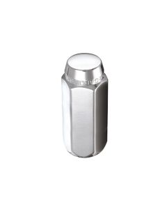 McGard Hex Lug Nut (Cone Seat) M14X1.5 / 22mm Hex / 1.945in. Length (4-Pack) - Chrome - 64014