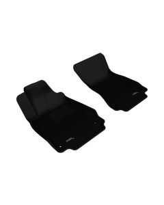 3D MAXpider 2012-2018 Audi A6/A7/S6/S7/RS7 Kagu 1st Row Floormat - Black - L1AD02211509