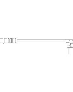 EBC 95-97 Mercedes-Benz C36 AMG (W202) 3.6 Front Wear Leads - EFA003