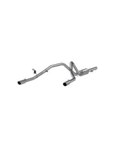 MBRP Aluminized Steel 2.5" Catback Dual Split Rear Chevrolet Silverado | GMC Sierra 1500 2009-2013- - S5058AL