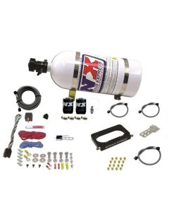 Nitrous Express 96-04 Ford Mustang Cobra/Mach 1 4 Valve Nitrous Kit (50-300HP) w/10lb Bottle - 20950-10