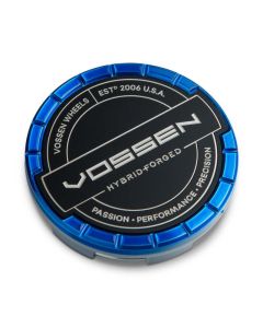 Vossen Billet Sport Cap - Large - Hybrid Forged - Fountain Blue - CAP-BSC-LG-HF-BL