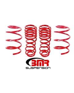 BMR 07-14 Shelby GT500 Lowering Springs (Set Of 4) - Red - SP072R