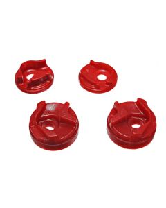 Energy Suspension 02-03 Nissan Sentra/200SX Red Motor Mount Insert Set (w/ Spec V 2.5L engine manua - 7.1112R
