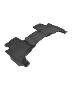 3D MAXpider 2006-2010 Jeep Commander Kagu 2nd Row Floormats - Black - L1JP00721509