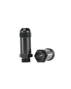 Aeromotive Demon Carb AN-08 to 9/16in x 24 Thread Float Bowl Fitting - Extended - 15208