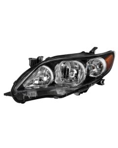 xTune Toyota Corolla 11-13 S XRS Driver Side Headlights - OEM Left - Black HD-JH-TCO11-OE-BK-L - 9937507