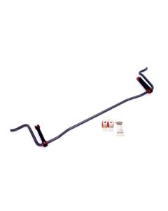 BMR 05-10 S197 Mustang Rear Solid 22mm Sway Bar Kit w/ Bushings & Billet Links - Black Hammertone - SB023H