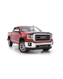 AVS 14-18 GMC Sierra 1500 High Profile Bugflector II Hood Shield - Smoke - 25131