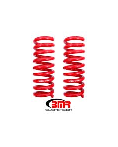 BMR 08-18 Dodge Challenger Rear Lowering Springs 1.25in Drop Performance Version - Red - SP112R