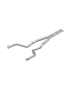 MBRP Aluminized Steel Dual Rear Exit Street Profile 3" Catback Dodge Charger | Chrysler 300 2015-201 - S7119AL