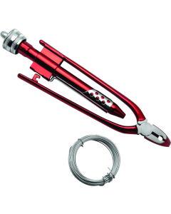 BikeMaster 6-1/2in Safety Wire Pliers w/ Wire - 151554