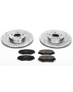 Power Stop 13-15 Acura ILX Front Z23 Evolution Sport Brake Kit - K3055
