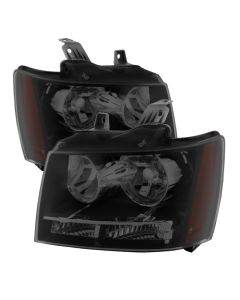 xTune Chevy Suburban 1500/2500 07-14 Crystal Headlights Black Smoked HD-JH-CSUB07-AM-BSM - 9030284