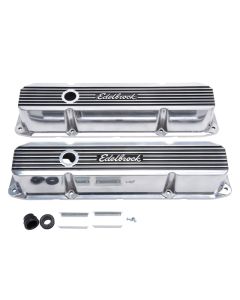 Edelbrock Valve Cover Elite II Chrysler 383-440 Big Block V8 Polished - 4276