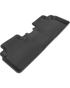 3D MAXpider 2006-2011 Honda Civic Sedan Kagu 2nd Row Floormats - Black - L1HD01221509