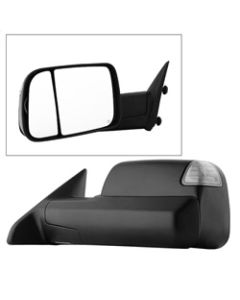 xTune Dodge Ram 1500 09-12 Extendable Heated Adjust Mirror Black Housing Left MIR-DRAM09S-PWH-L - 9935596