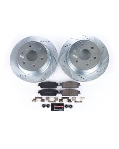 Power Stop 07-14 Cadillac Escalade Rear Z23 Evolution Sport Brake Kit - K2083