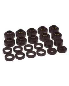 Jeep CJ5/CJ7 Body Mount Bushing Kit - Black | Prothane